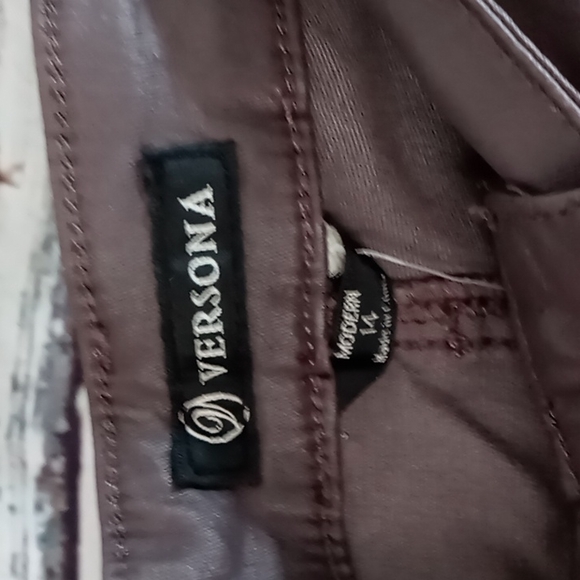 Versona Coated Jeans NWT - Picture 3 of 9